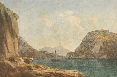 Uitzicht op Vesuvius door John Warwick Smith